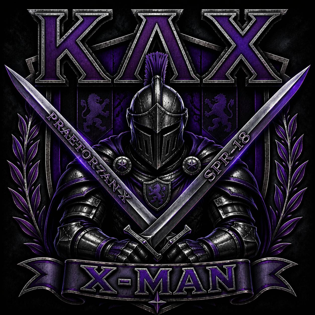 Praetorian X “X‑MAN” SPR‑18 Knight Crest TShirt