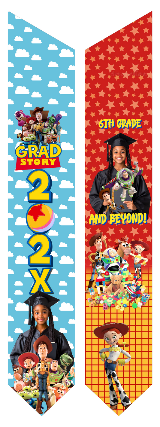 Custom Children's Graduation Stole – Celebrate Their Big Achievement in Style!