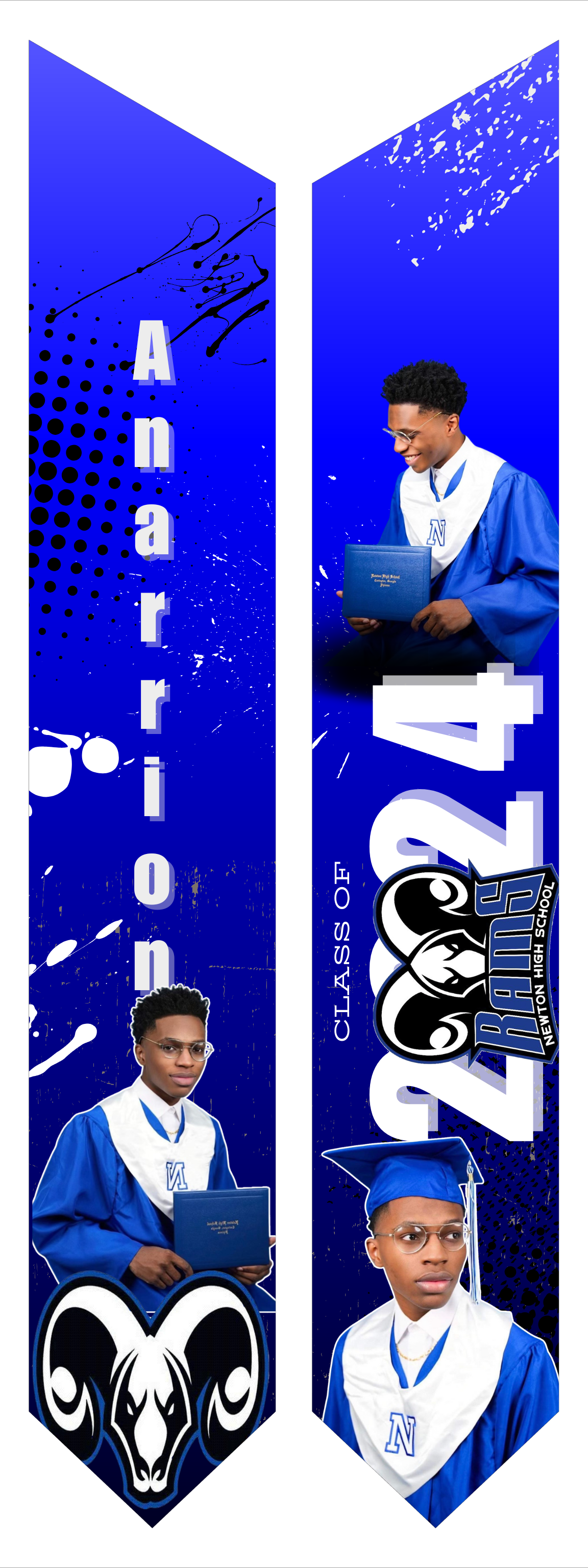 Custom Graduation Stole – Personalized for Your Big Day